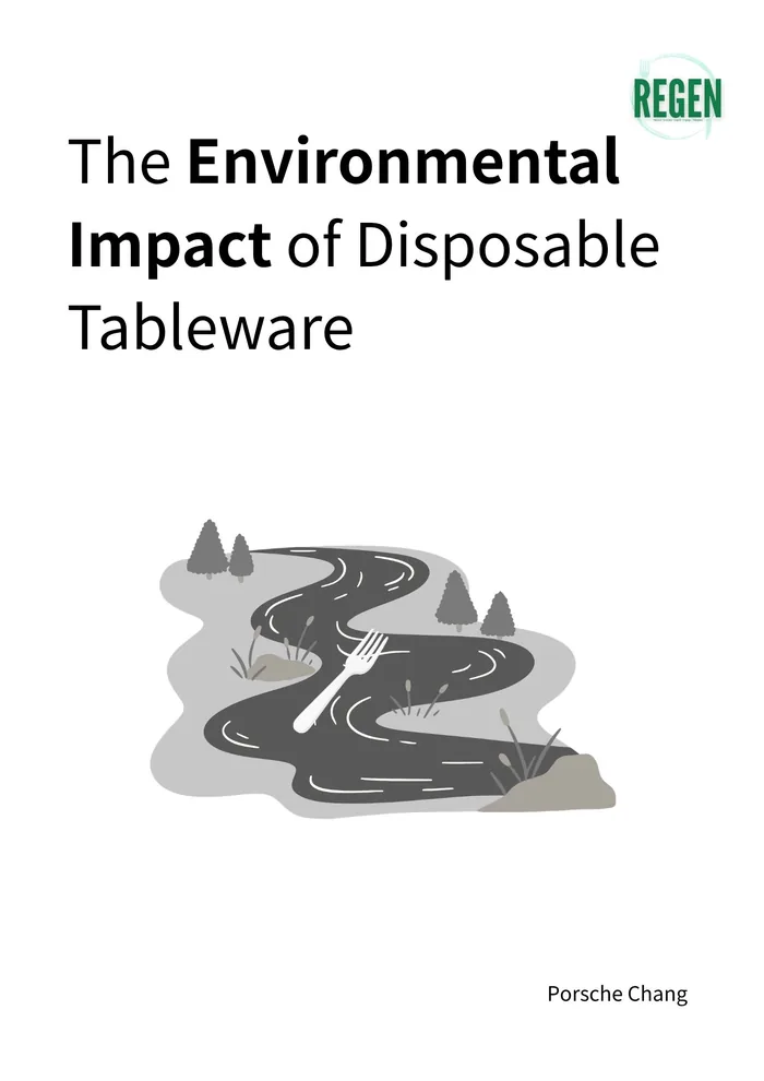 The Environmental Impact of Disposable Tableware